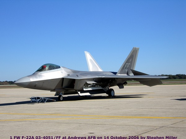 USAF Lockheed F-22A Raptor 785698