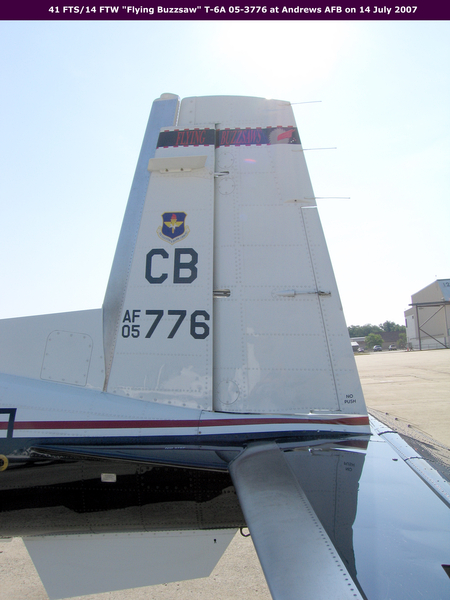 USAF Raytheon T-6A Texan II 05-3776