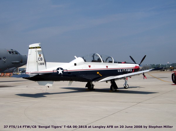 USAF Raytheon T-6A Texan II 06-3818