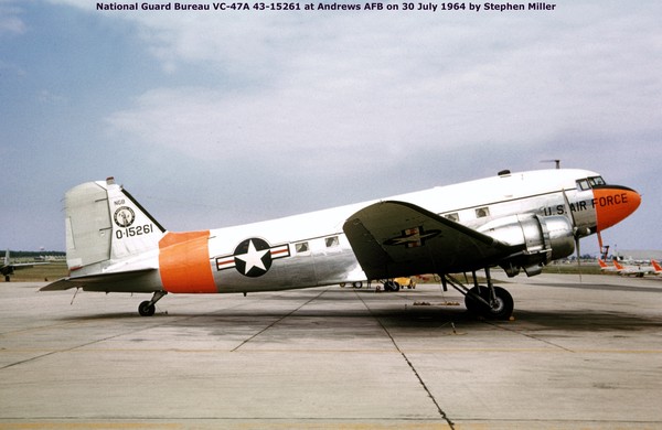 USAF Douglas VC-47A Skytrain 43-15261