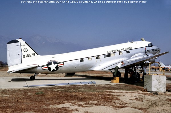 USAF Douglas VC-47A Skytrain 43-15579