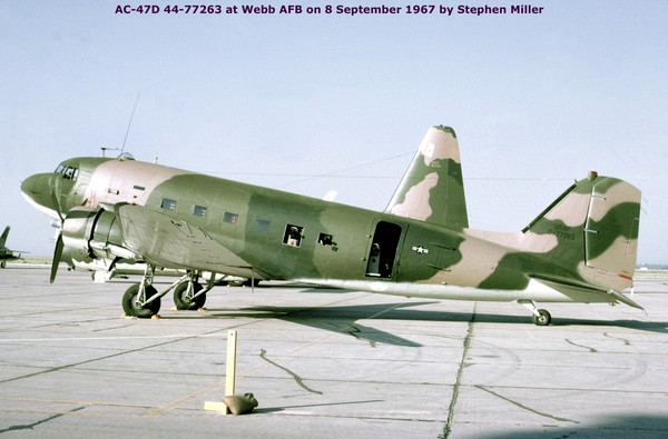USAF Douglas AC-47D "Spooky" 44-77263