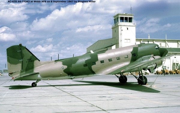 USAF Douglas AC-47D "Spooky" 44-77263