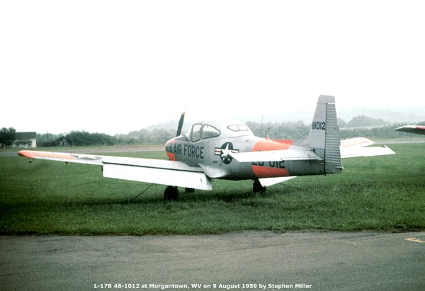 USAF Ryan L-17B Navion 48-1012