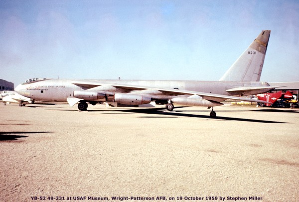 USAF Boeing YB-52 Stratofortress 49-0231