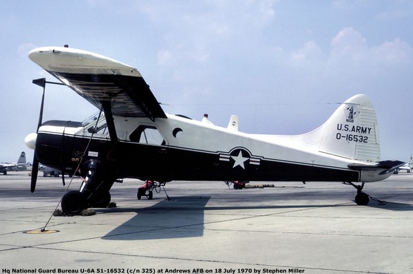 USA De Havilland Canada U-6A Beaver 51-16532
