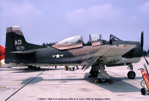 USAF North American T-28D-5 Trojan 51-3605
