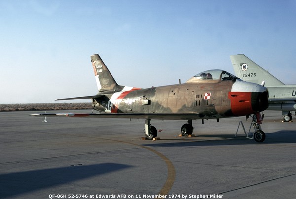 USAF North American QF-86H Sabre 52-5746