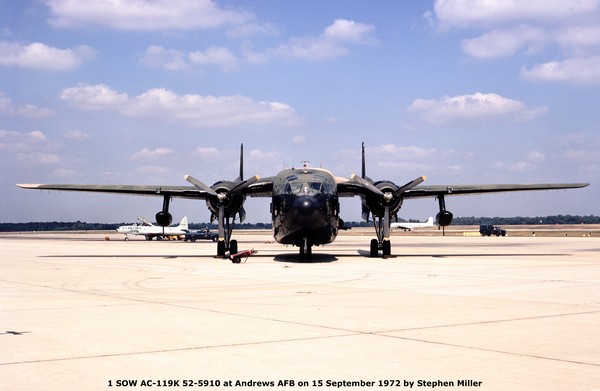 USAF Fairchild AC-119K "Stinger" 52-5910