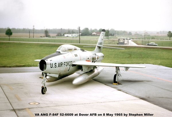 USAF Republic F-84F Thunderstreak 52-6600