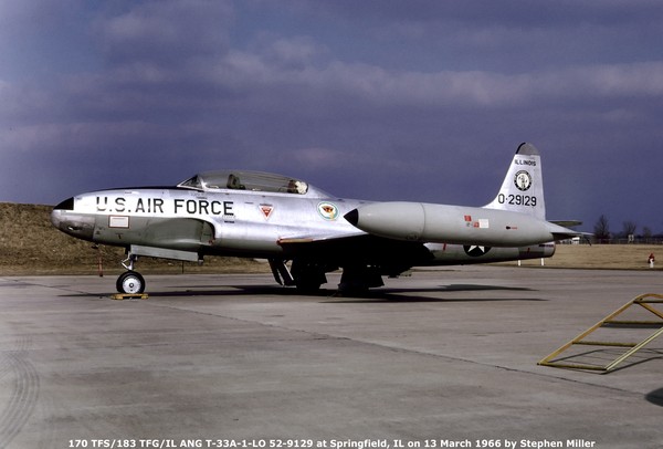 USAF Lockheed T-33A "T-Bird" 52-9129