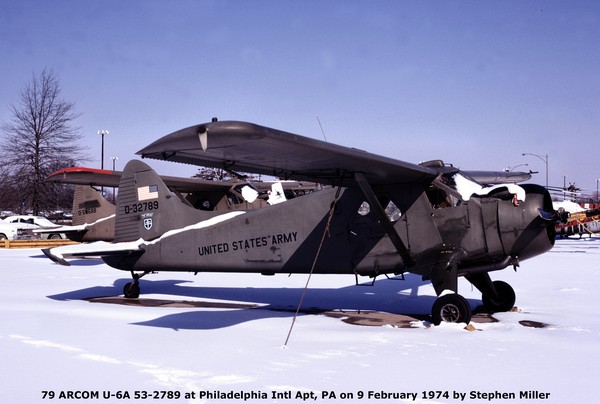 USAF De Havilland Canada U-6A Beaver 53-2789