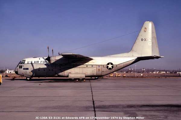 USAF Lockheed JC-130A Hercules 53-3131