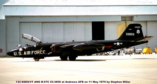 USAF Martin B-57C Intruder 53-3856