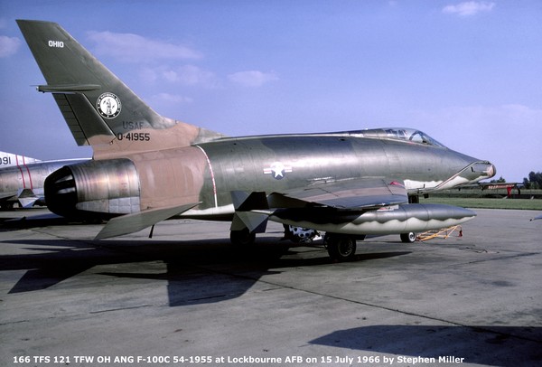 USAF North American F-100C Super Sabre 54-1995