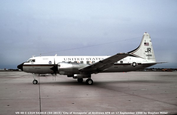 USAF Convair C-131H Samaritan 54-2185