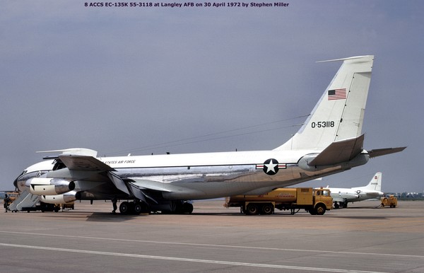 USAF Boeing EC-135K Stratotanker 55-3318