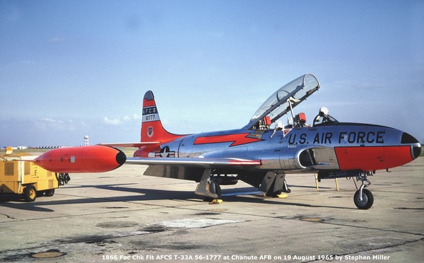 USAF Lockheed T-33A "T-Bird" 56-1777