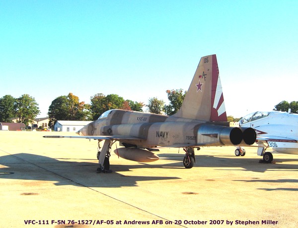 USN Northrop F-5N Talon 76-1527