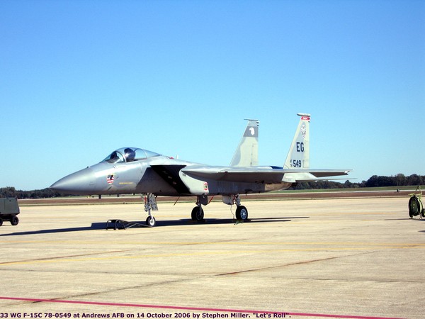 USAF McDonnell-Douglas F-15C Eagle 78-0549