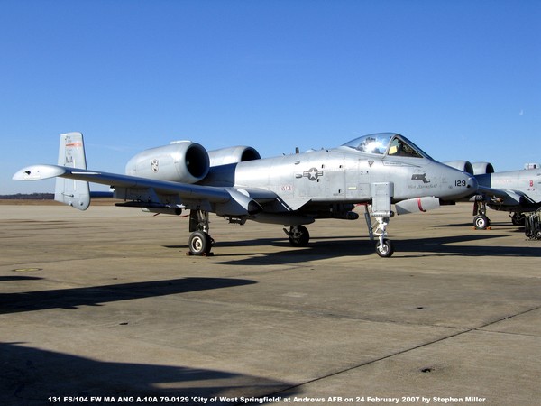 USAF Fairchild A-10A Thunderbolt II 79-0129
