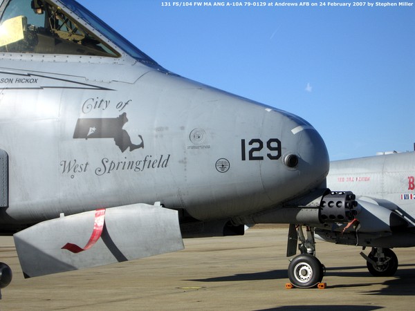 USAF Fairchild A-10A Thunderbolt II 79-0129