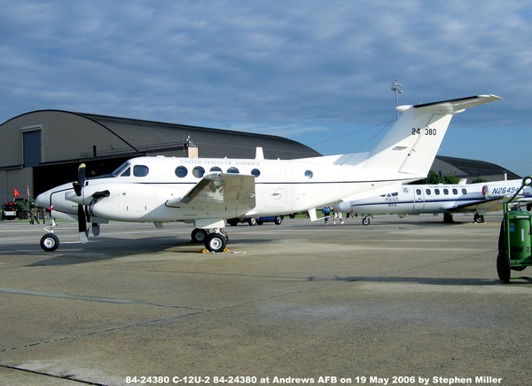 USAF Beechcraft C-12U-2 Huron 84-24380