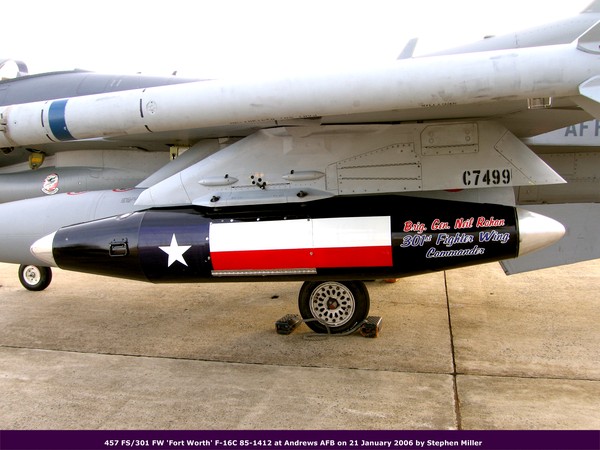 USAF General Dynamics F-16C Fighting Falcon 85-1412