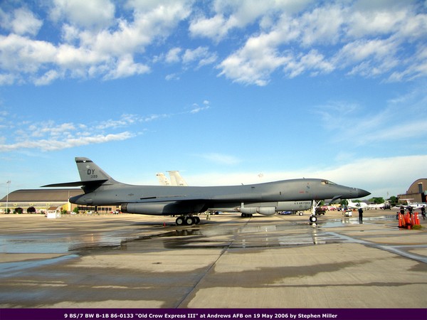 USAF Rockwell B-1B Lancer 86-0133