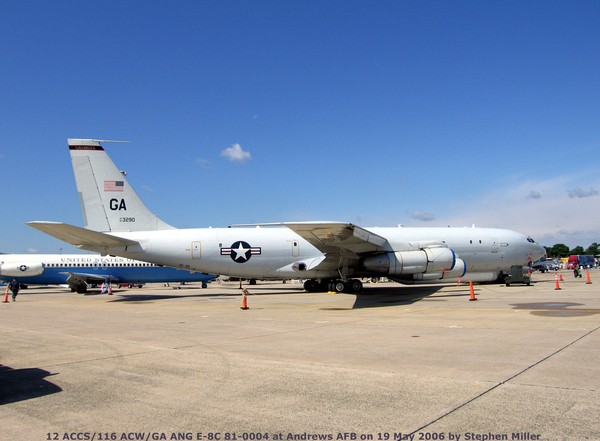 USAF Boeing E-8C Joint STARS 81-0004