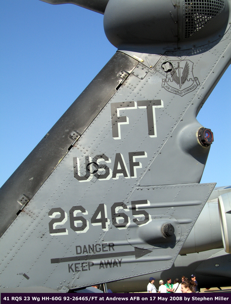 USAF Sikorsky HH-60G Pave Hawk 92-26465