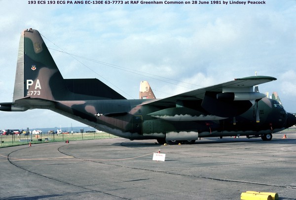 USAF Lockheed EC-130E Hercules 63-7773