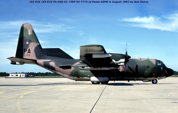USAF Lockheed EC-130E Hercules 63-7773