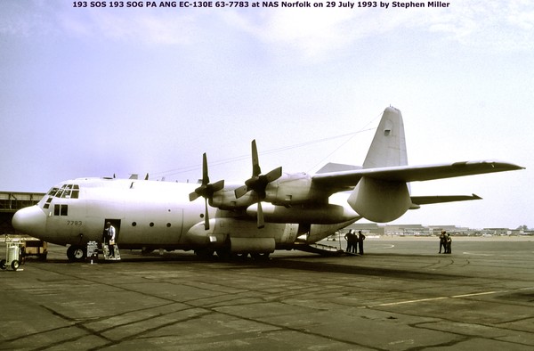 USAF Lockheed EC-130E Hercules 63-7783