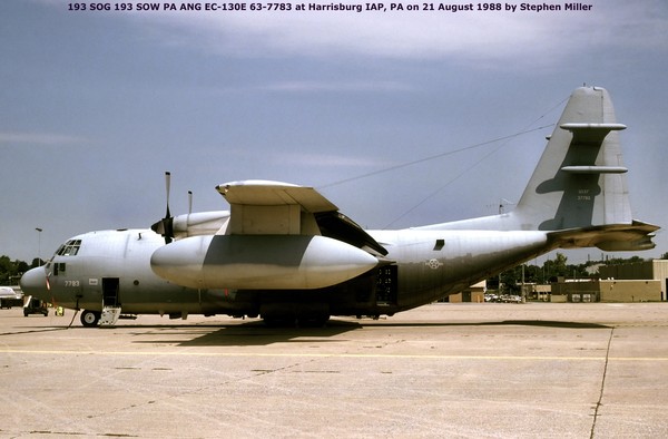 USAF Lockheed EC-130E Hercules 63-7783