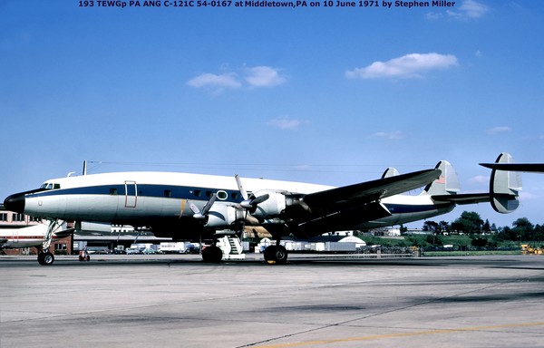 USAF Lockheed C-121C Constellation 54-0167