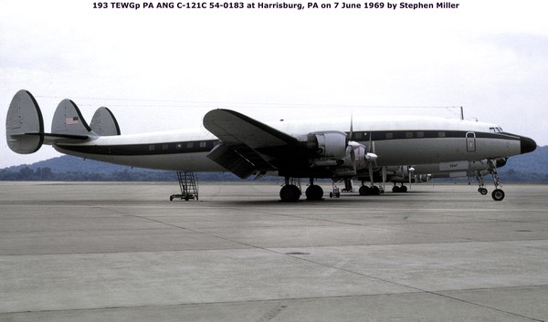 USAF Lockheed C-121C Constellation 54-0183