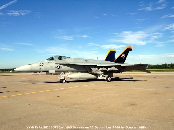 USN Boeing F/A-18E Super Hornet 165780