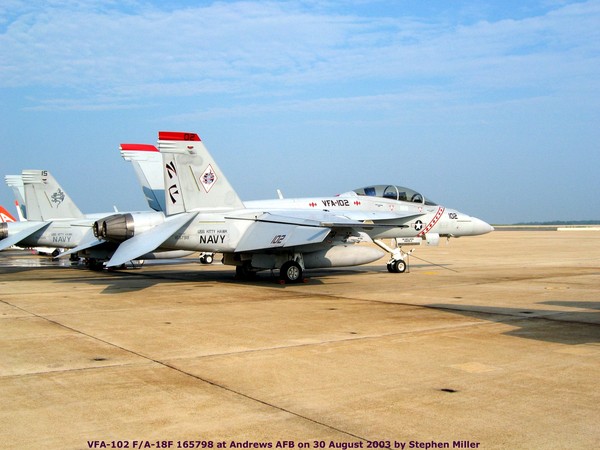USN Boeing F/A-18F Super Hornet 165798