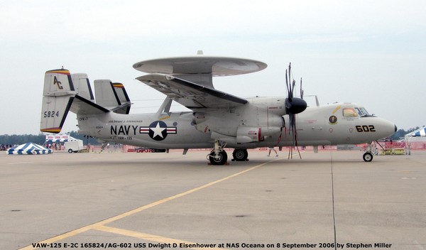 USN Northrop Grumman E-2C Hawkeye 165824