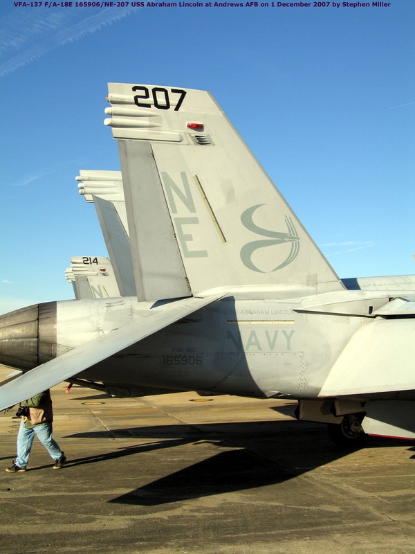 USN Boeing F/A-18E Super Hornet 165906