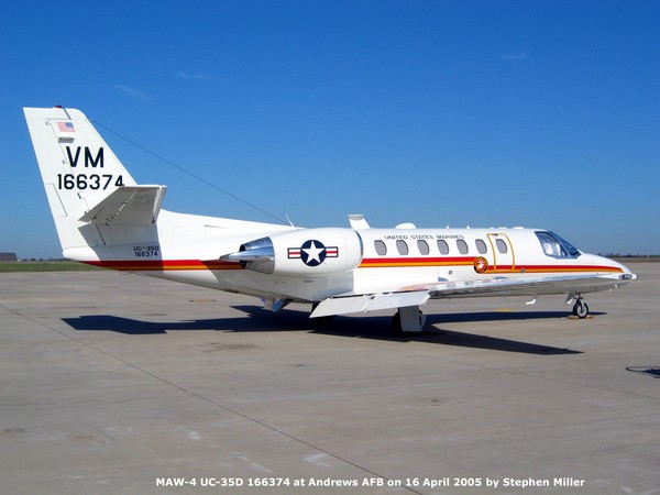 USMC Cessna UC-35D Citation V 166374