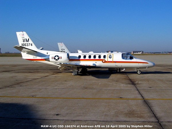 USMC Cessna UC-35D Citation V 166374