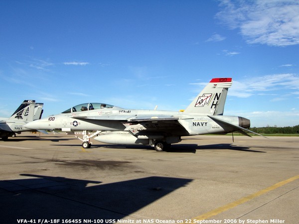 USN Boeing F/A-18F Super Hornet 166455