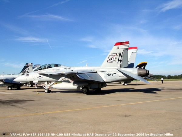 USN Boeing F/A-18F Super Hornet 166455