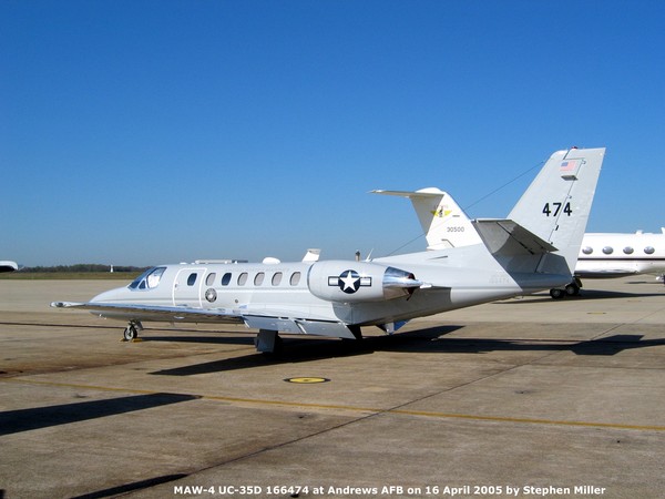 USMC Cessna UC-35D Citation V 166474