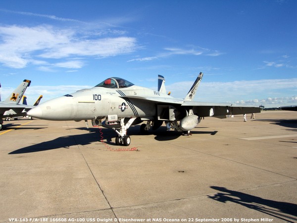 USN Boeing F/A-18E Super Hornet 166608