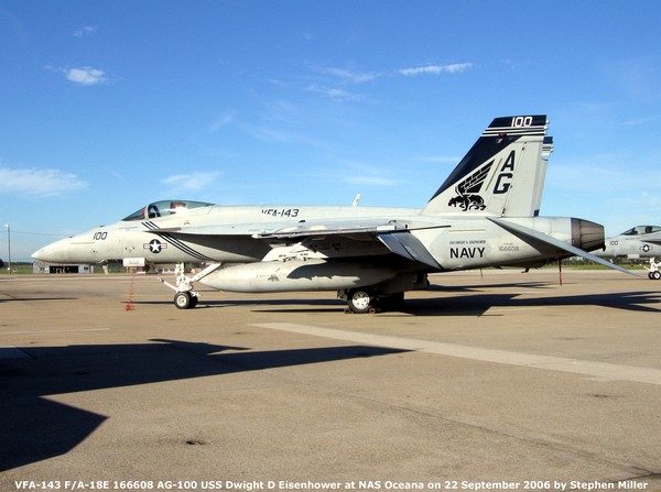 USN Boeing F/A-18E Super Hornet 166608
