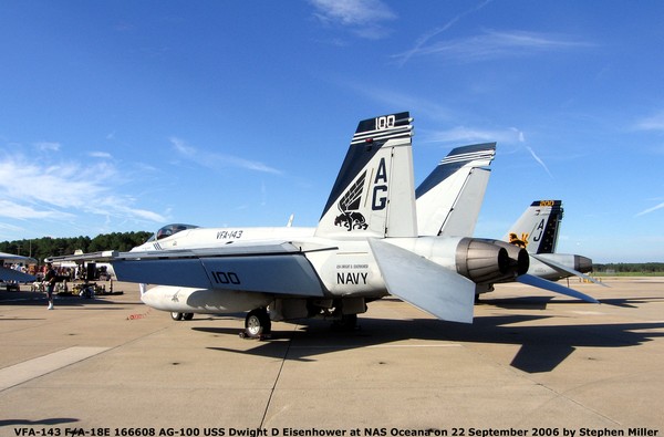 USN Boeing F/A-18E Super Hornet 166608
