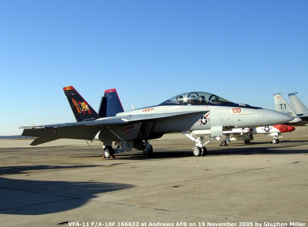 USN Boeing F/A-18F Super Hornet 166632
